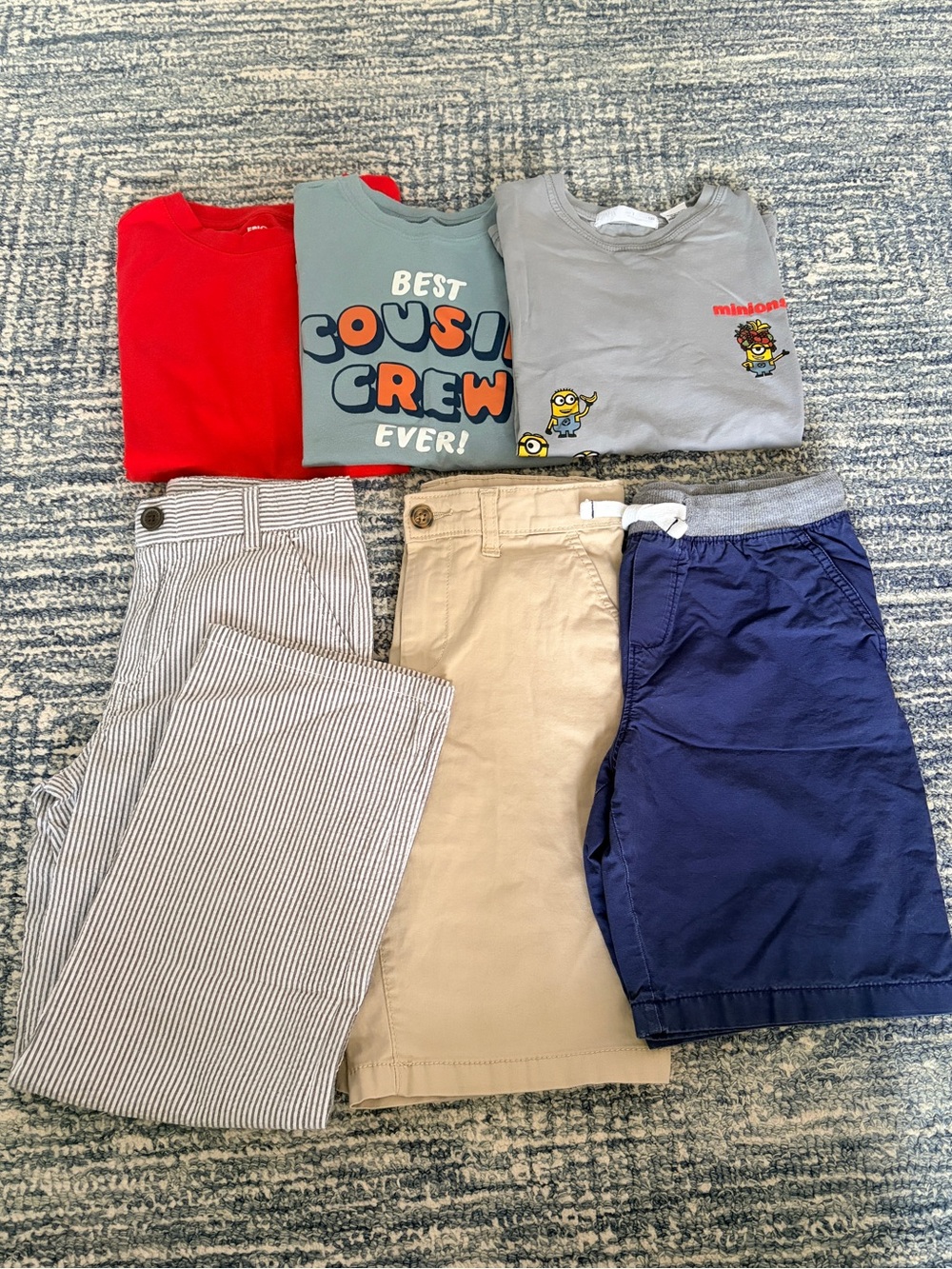 CARTER’S++ Boys Summer 6pc Bundle - Sz: 7/8
